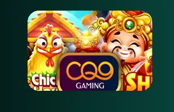 โลโก้ค่ายเกม CQ9 Gaming ที่มีตัวอย่างในล็อบบี้ nextspin